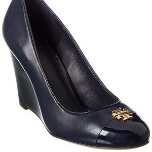 Tory Burch Jolie 85mm Leather Wedge